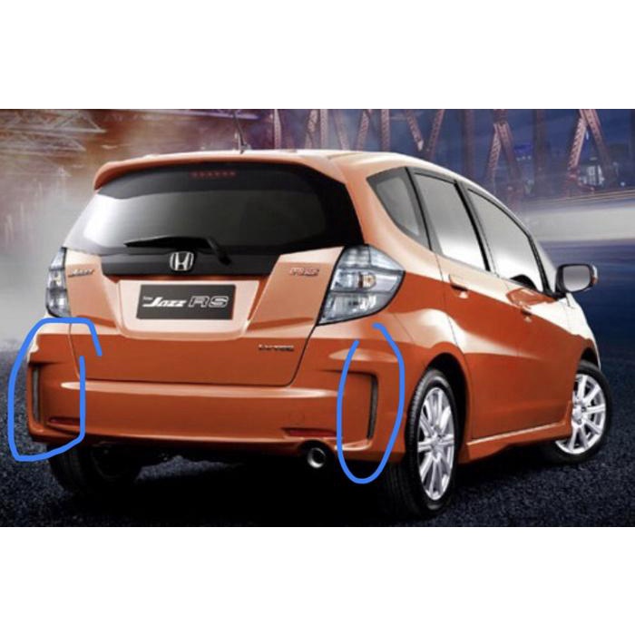 Kisi Kisi Garnish Bumper Belakang Honda Jazz RS GE8 2012 2013