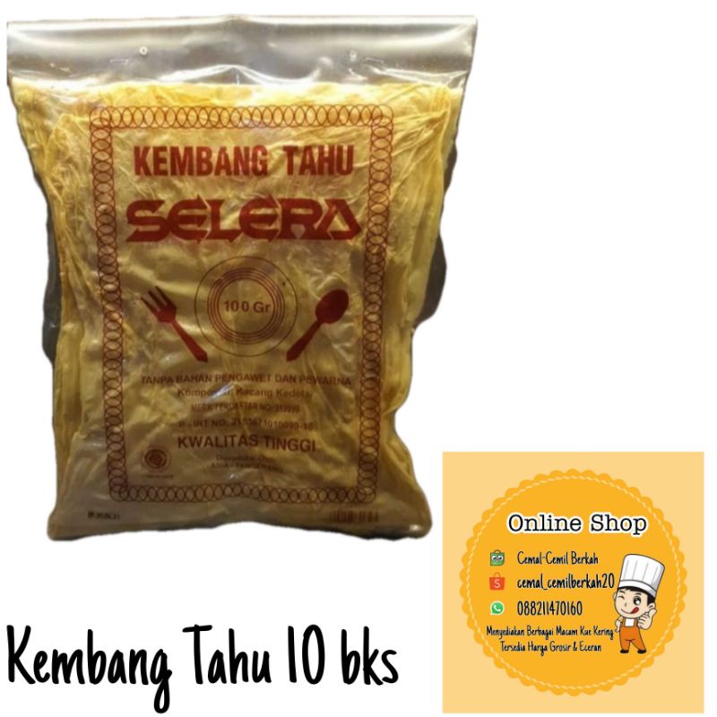 

Kembang Tahu Seleraku isi 10pack @100gr