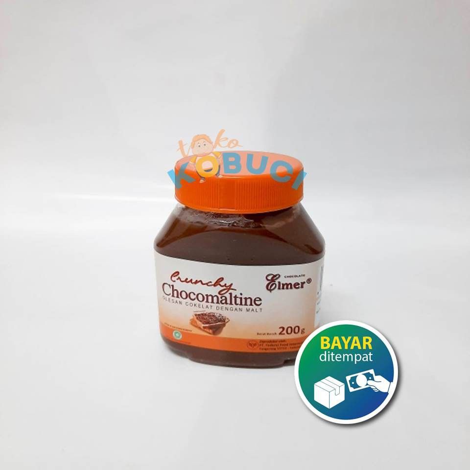 

[SUSE] Elmer Spread Crunchy Chocomaltine 200 gram Ovomaltine Bisa Bayar Di Tempat / COD