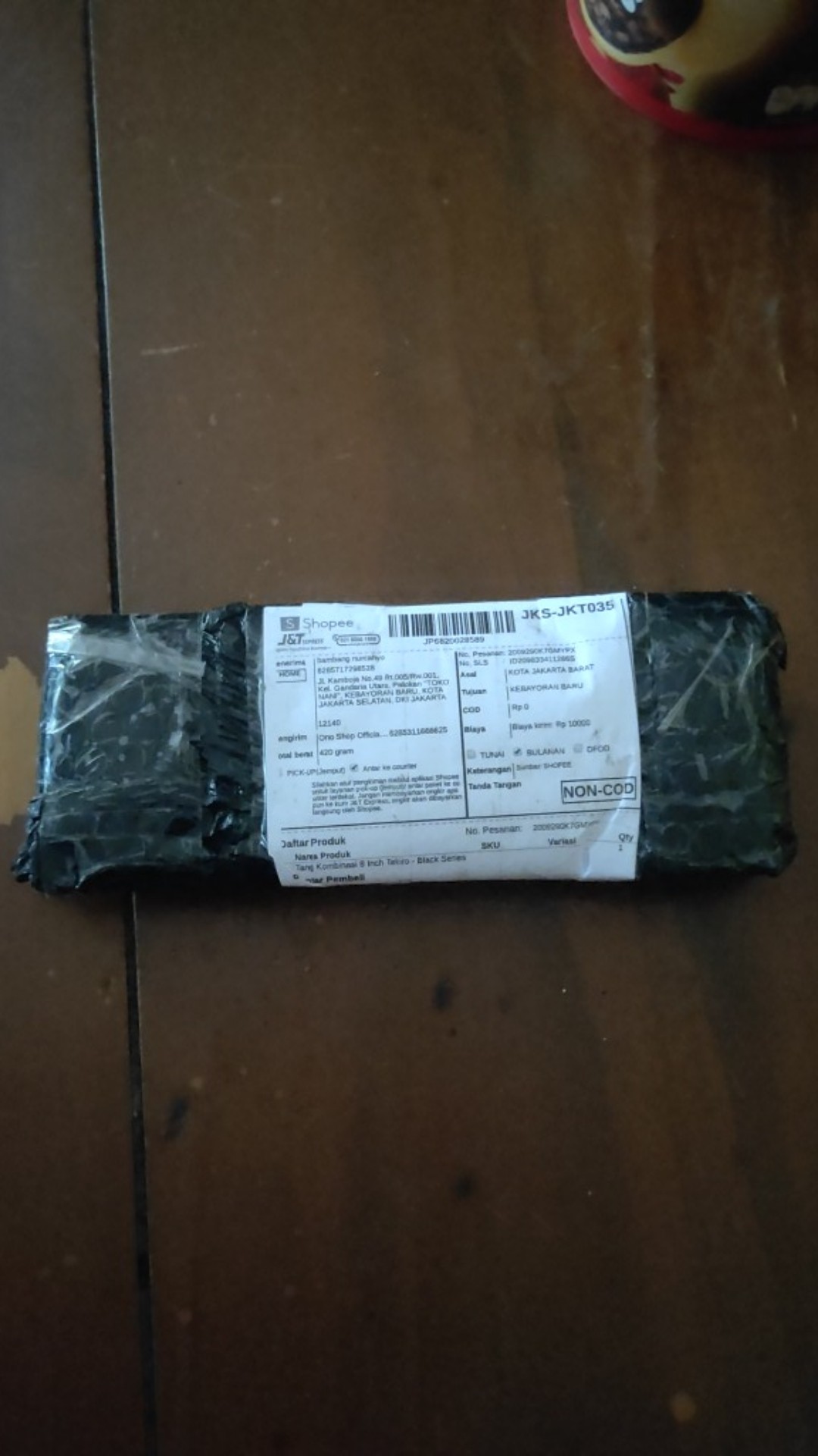 Tang Kombinasi 8 Inch Tekiro - Black Series