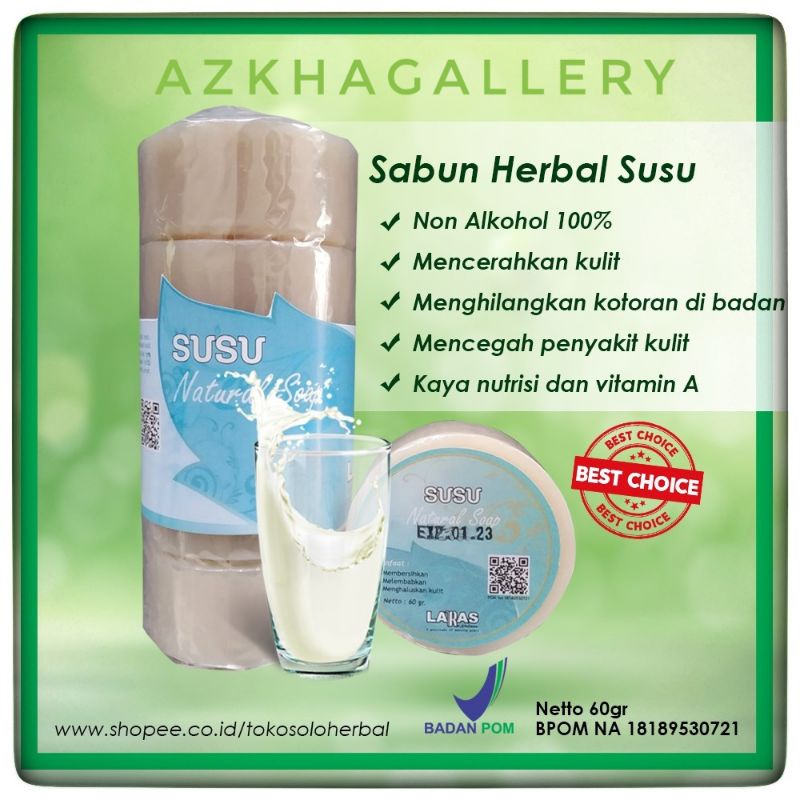 ⚡Sabun Susu Pemutih Wajah dan Tubuh