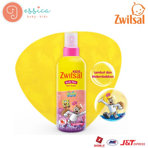 Zwitsal Kids Body Mist Soft Touch Pink - 100ml