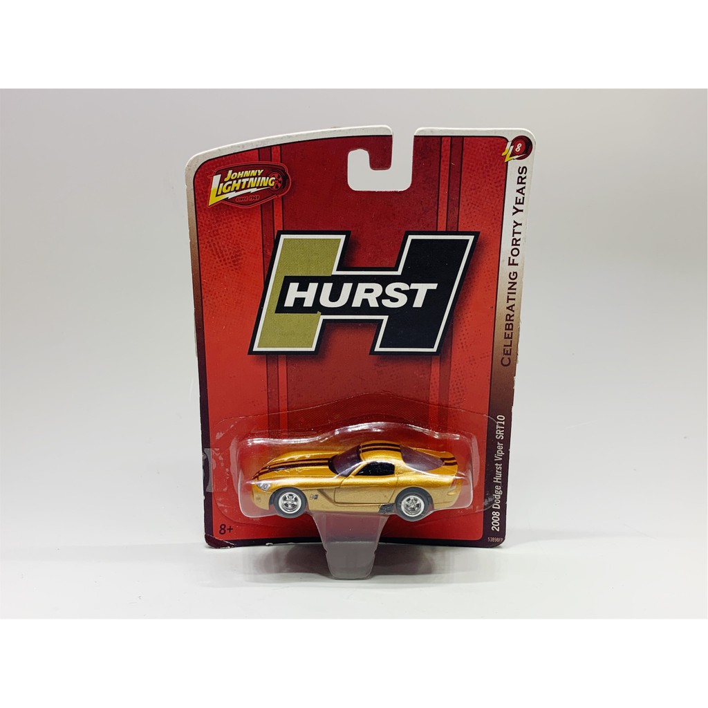 Scale 64 Diecast Johnny Lightning 2008 Dodge Hurst Viper SRT10