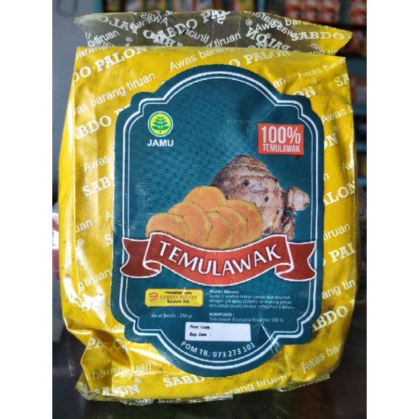 

Bubuk Temulawak Asli tanpa campuran/Grade A 250 Gram