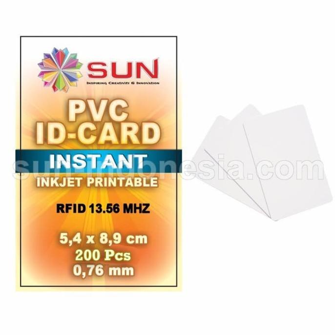 

BAYAR DITEMPAT RFID CARD 13.56 MHZ SMART PVC ID CARDS PRINTABLE 200 PCS PRODUK TERBATAS Kode 77