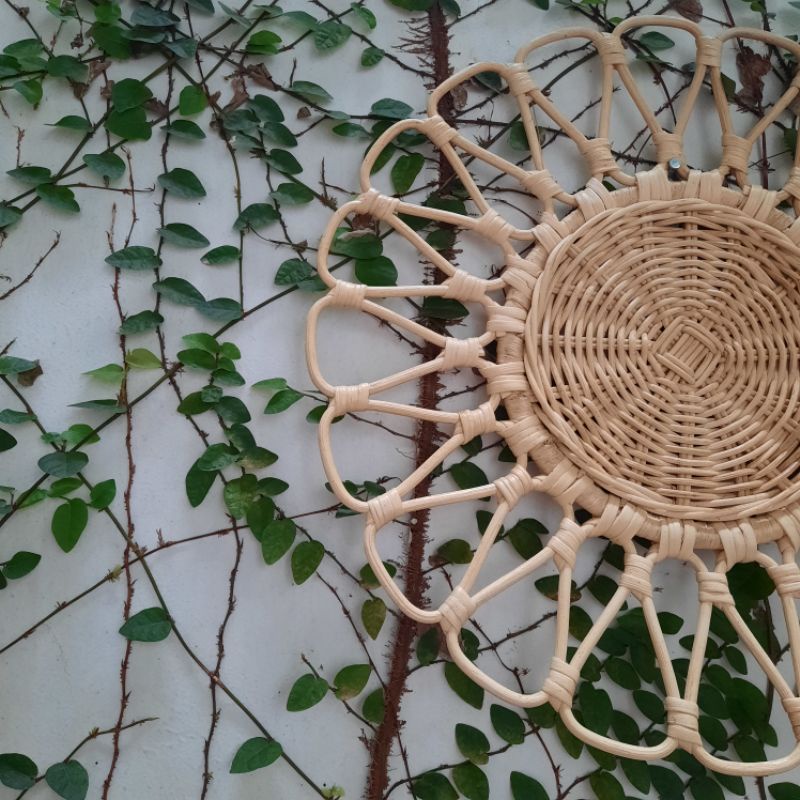 Wall Decor Handmade / Walldecor Rotan / Hiasan Dinding WD05