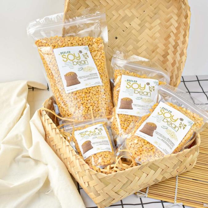 

House Of Organix Peeled Soy Bean / Kedelai Kupas Kulit 250 Gr
