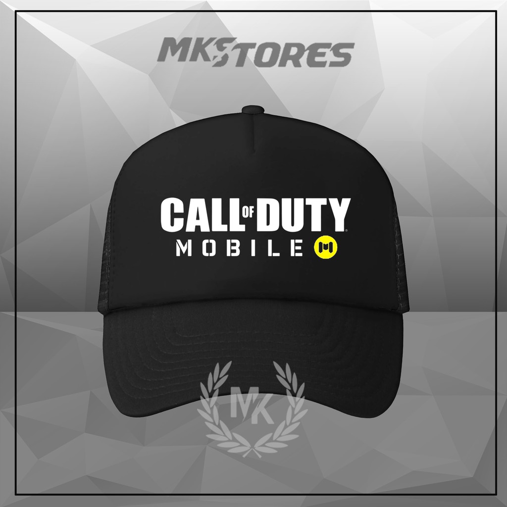 TOPI TRUCKER TOPI JARING PREMIUM DISTRO CALL OF DUTY CODM - MKSTORES