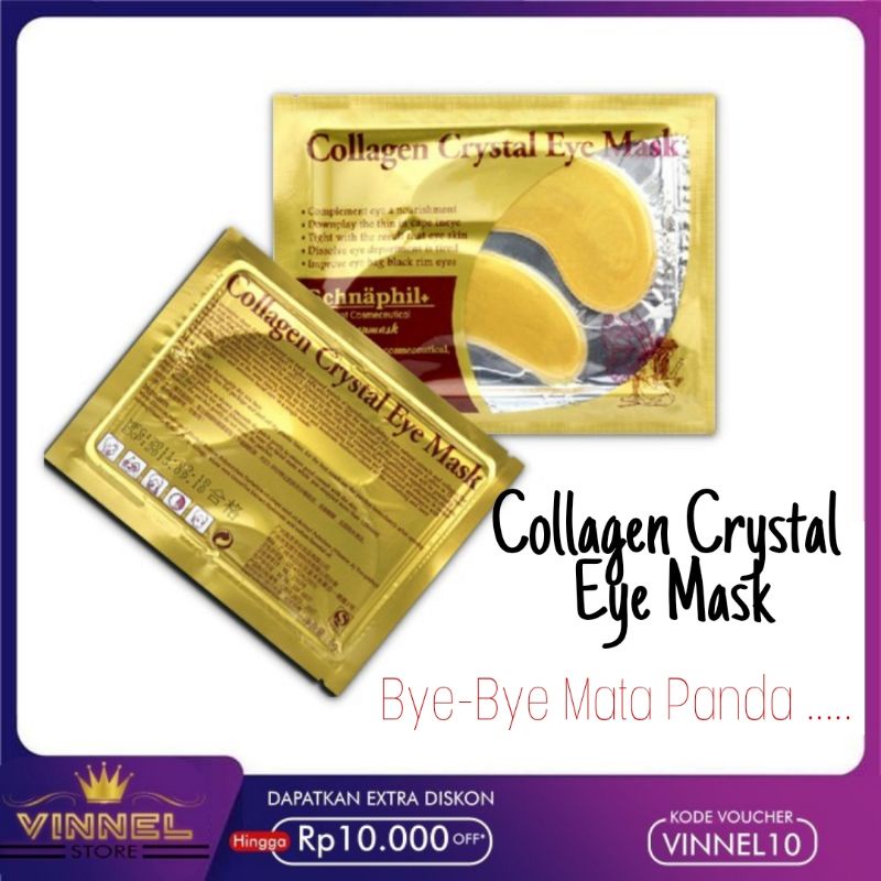 Masker Mata Panda Original - Gold Crystal Collagen Eye Mask