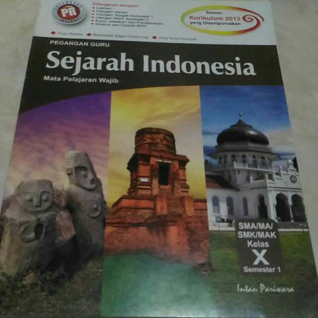 

Buku PR PG Sejarah Indonesia kelas 10 A
