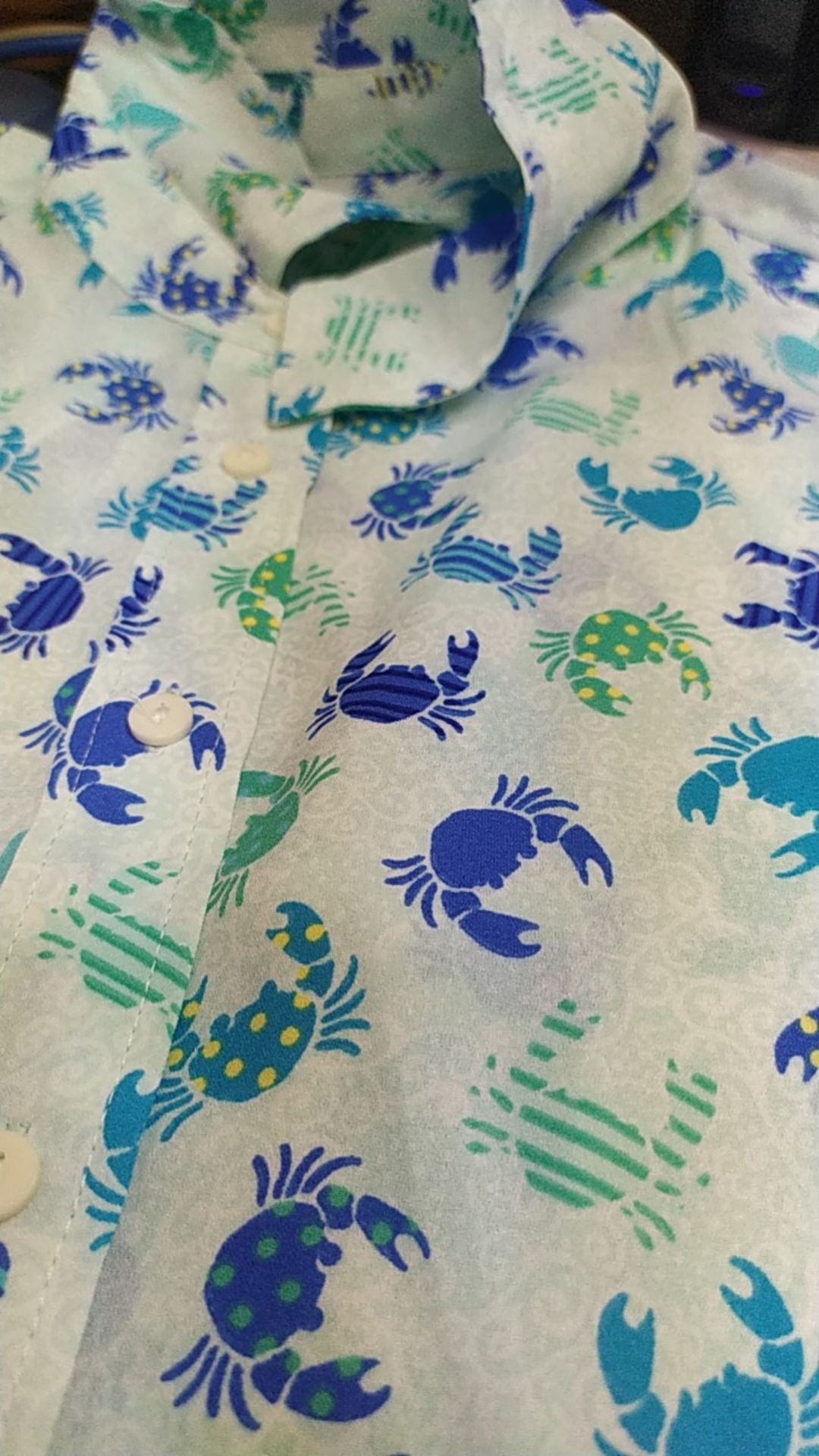 2685 - Talbots Printed Sleeveless Blouse | Tanktop Kerah