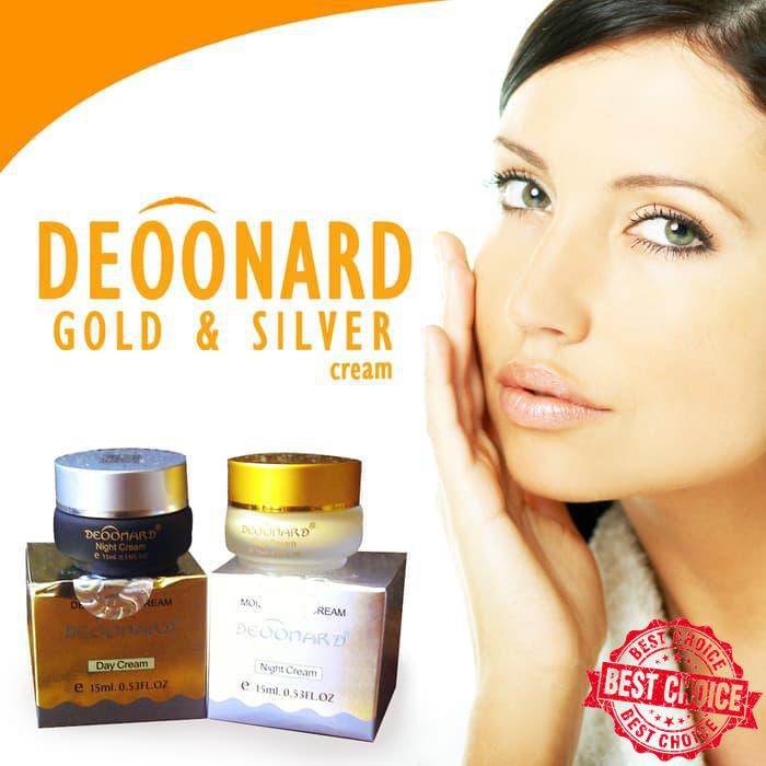 [ Set Gold ] Deoonard Cream Gold & Deoonard Cream Silver - Day&Night