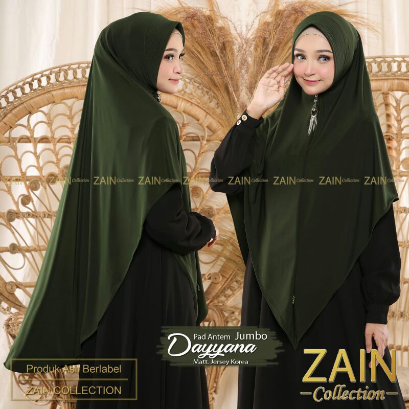 jilbab khimar dayyana jumbo original zain | JA-army
