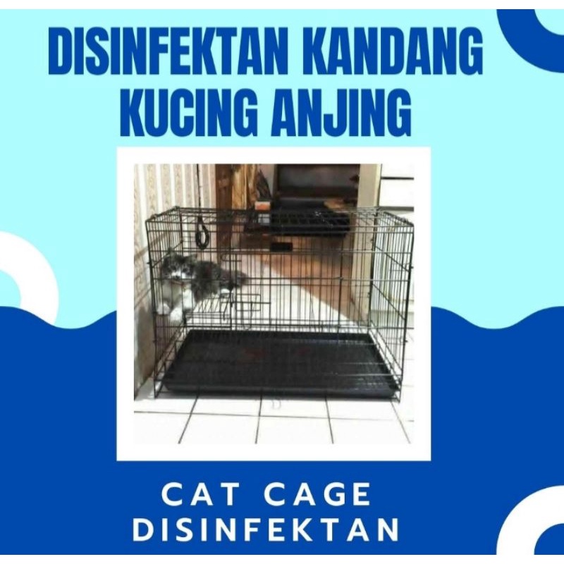 Cat Cage Disinfectant - Pembersih Kandang &amp; Kasur Anjing Kucing RACOON 250m shaestore15l