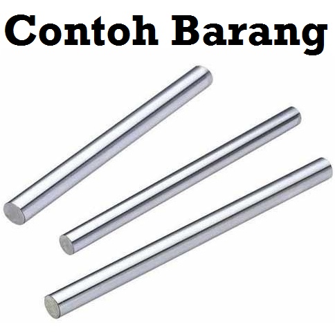 [HAEBOT] Besi Polos Linear Shaft As 8mm Stainless Steel CNC 3D Printer Smooth Rod Harga 5cm SS 204 Mekanik Part Slider Batang