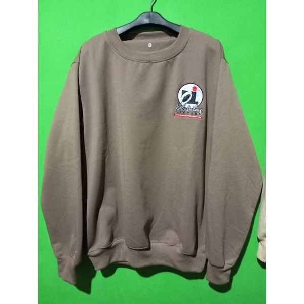 Sweater Basic. Jumper. Zipper Oi kab. Batang.logo full bordir..iwan fals.fals mania oi