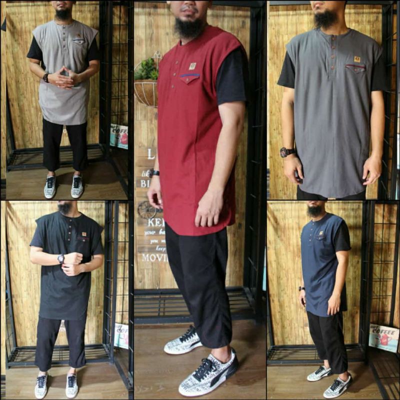 Rompi Sholat Al Amwa Bahan Kaos Lacoste Terbaru 47