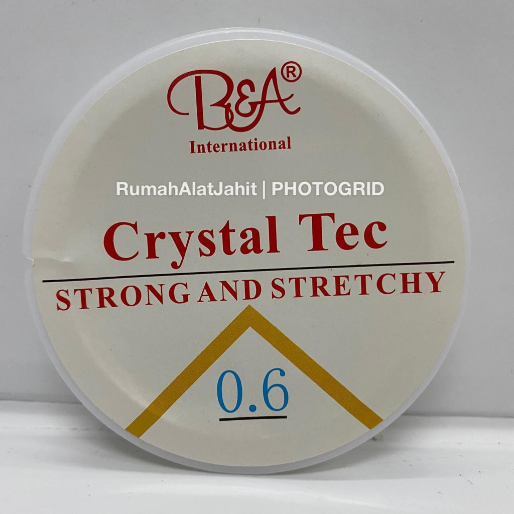 Tali Senar Karet / Elastis Untuk Gelang Merek BEA 0.6 mm