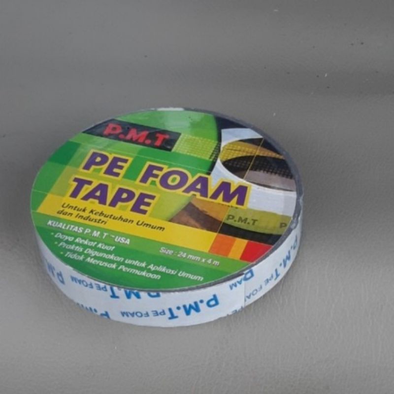 

Double Tape PE foam merk PMT 4mm x 24mm kualitas setara dengan 3m - termurah