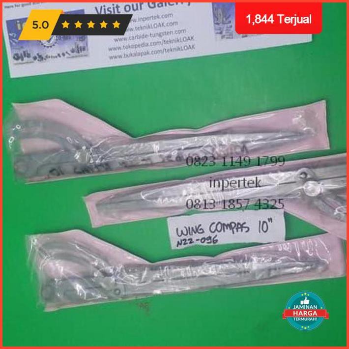 

Jangka Besi 12" Jangka Lurus Jangka Bubut 12 Wing Compass Caliper 12 Promo