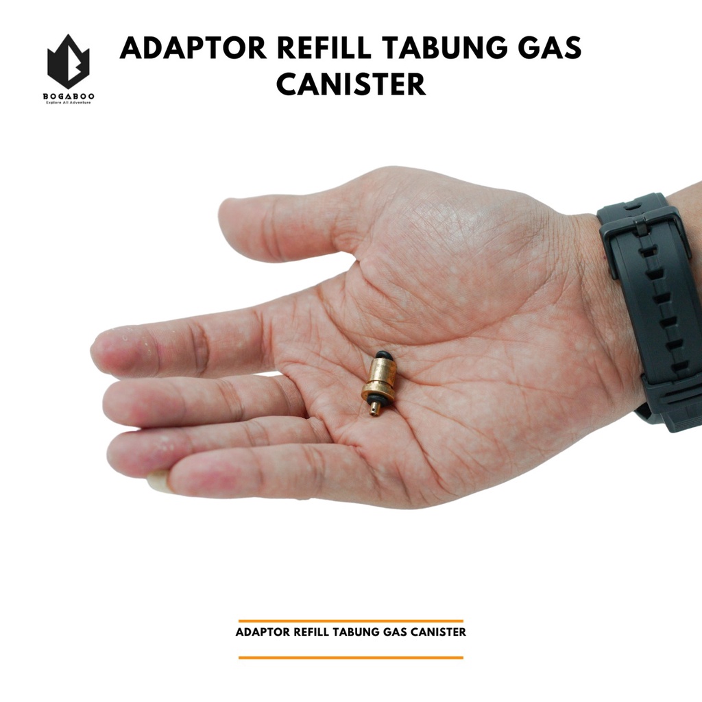 Adaptor - Refil Tabung gas Canister - Alat isi ulang Tabung