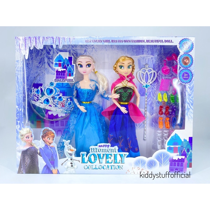 ✳️Boneka Elsa Frozen | Mainan Frozen| Barbie Elsa Frozen | Disney Elsa Frozen | Elsa dan Anna Frozen