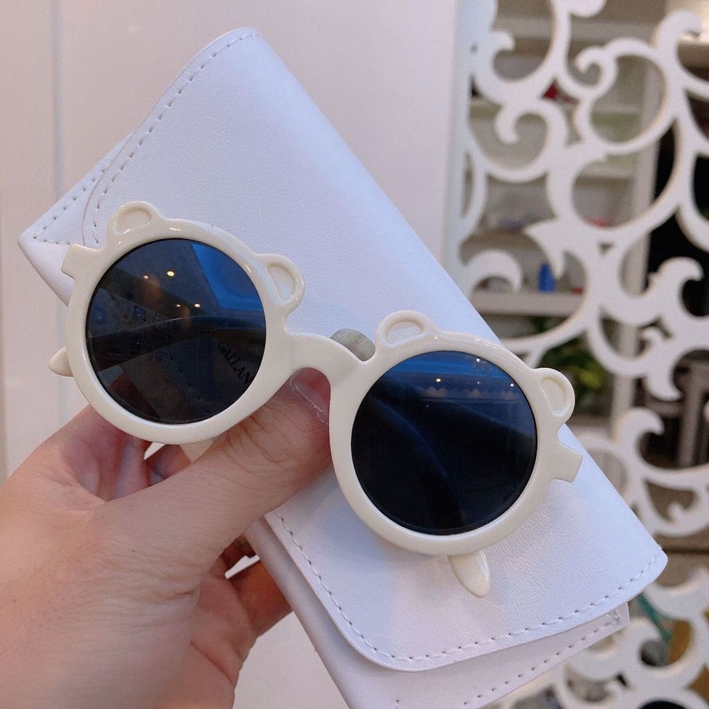 Kacamata beruang anak / kacamata fashion telinga bear kacamata beruang hitam kids sunglasses