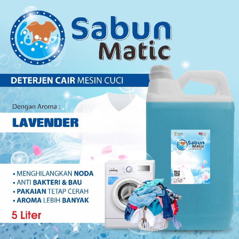 Sabun cair matic aneka aroma wangi segar kemasan jurigen 5 liter