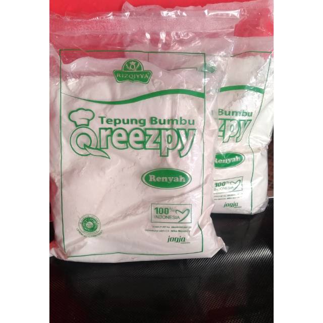 

Tepung bumbu tanpa MSG. Dapat digunakan pd ayam,udang,brokoli dll. Berat 900gr. Exp maret 2020