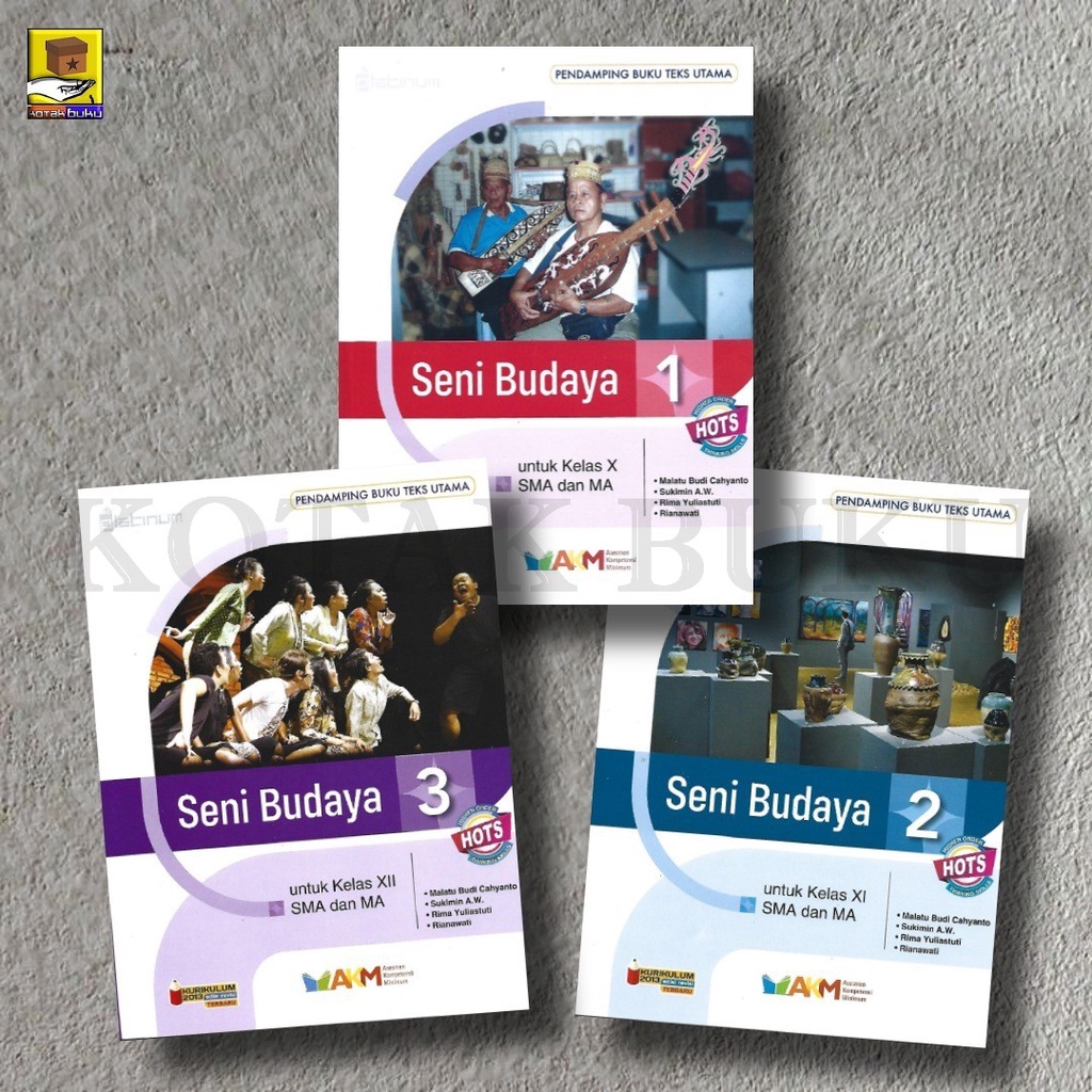 Jual Buku Seni Budaya Kelas 10 11 12 / SBK SMA / Platinum / Revisi 2022 ...