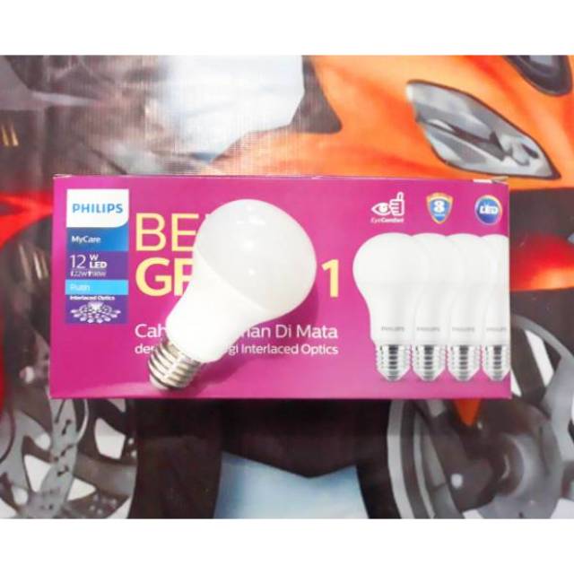 Philips Lampu Led 12W 12 Watt (Harga per 1 buah lampu)