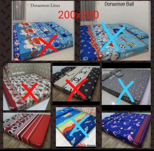Sprei Seprei Homemade Motif Anak Dewasa Karakter Kartun Sprei Size 180x200 King Size