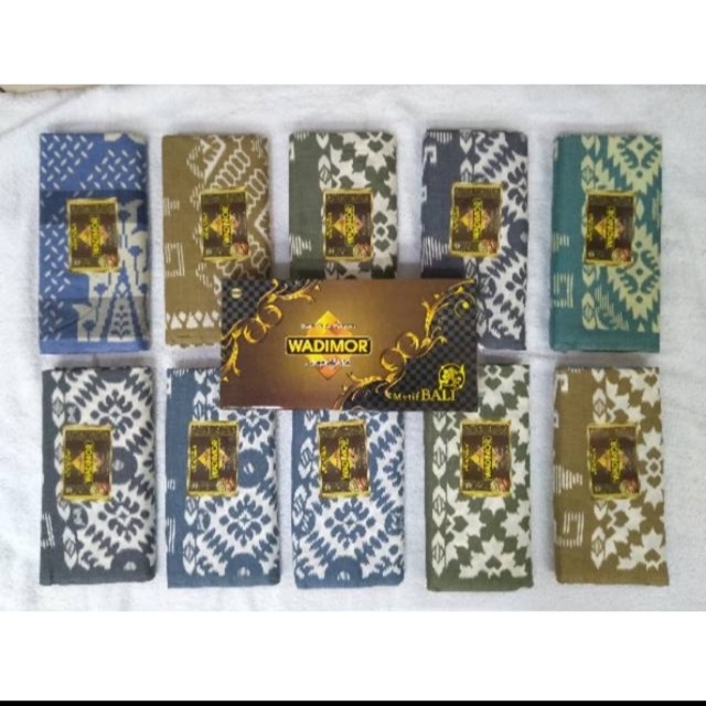 Sarung Wadimor Motif Bali Termurah Bagus dan Berkualitas