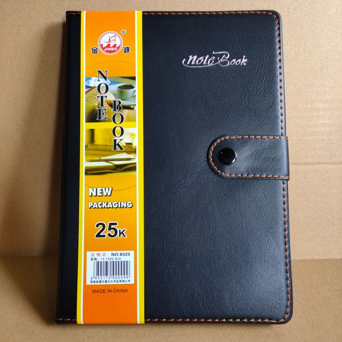 

[RESTOCK] buku catatan buku agenda kerja diary 25 k cover kulit +pena