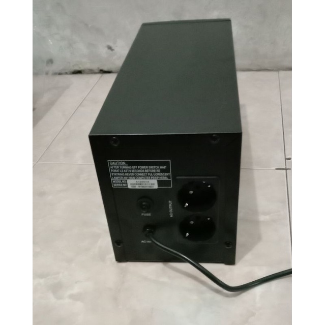 UPS MERK ALDO 1200VA BARU INCLUDE BATTERY