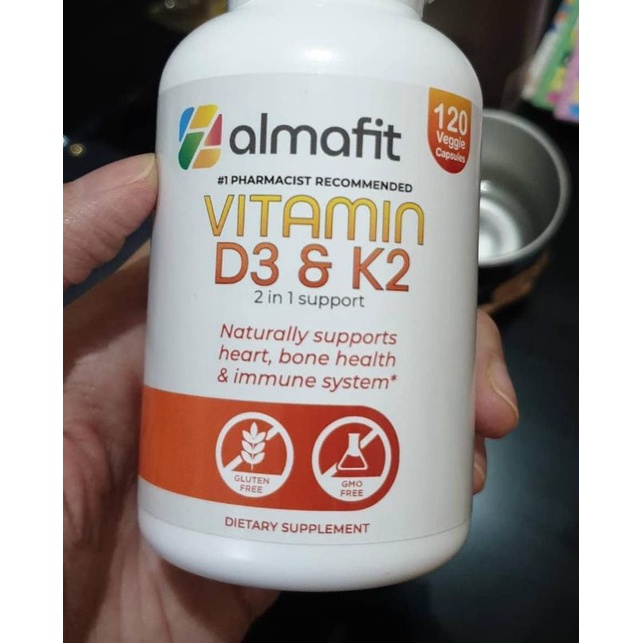 ALMAFIT D3 K2 120 CAPSULE 5000 IU 90 MCG READY STOK