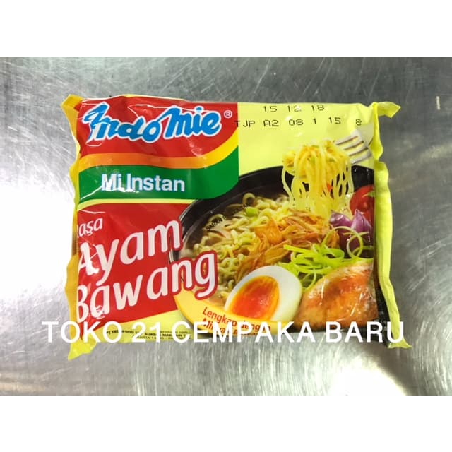 

Indomie Rasa AYAM BAWANG 1 PCS | Indomi Mi Mie Kuah Ayam Bawang Murah