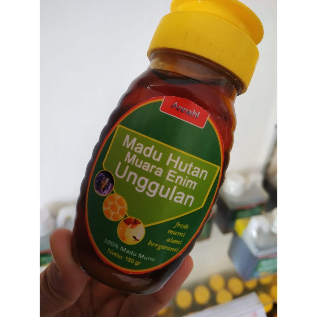 

Suplemen Herbal Madu Honey Hutan Muara Enim Sehat Unggul Asli Alami Murni Bergaransi 150gr kemasan Travel Pack