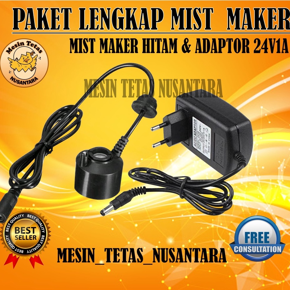 Mist Maker Alat Pengkabut Dan Adaptor 24V 1A
