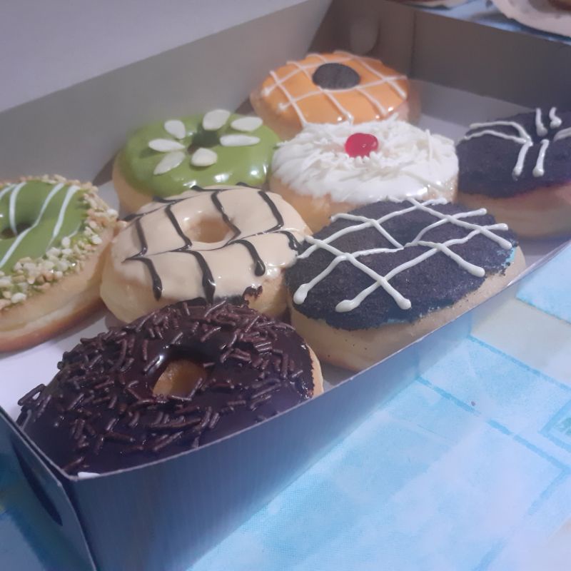 

Donat kentang toping premium