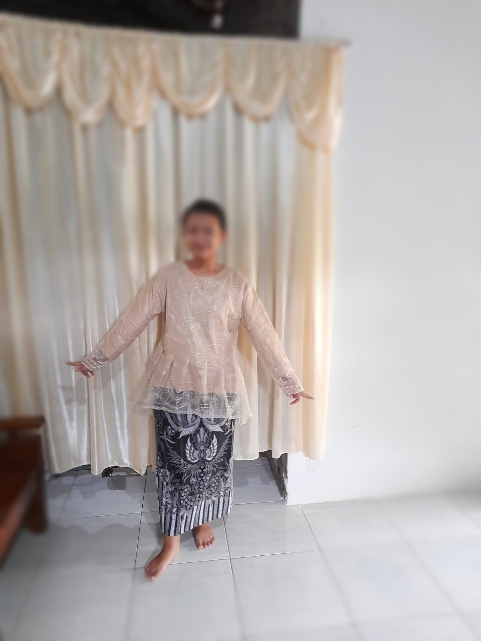 Termurah Ori (ada Anaknya) Batik Couple Andhini  Couple Anabel Kebaya Modern Batiksumberurip