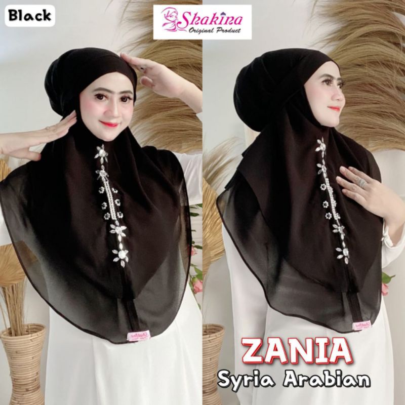 Jilbab instan Bergo Ceruti Zania Syria Arabian Ori Shakina Hijab-4