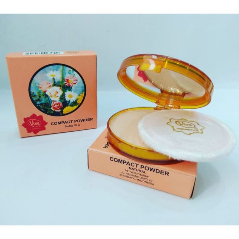 VIVA|COMPACT POWDER|ORANGE