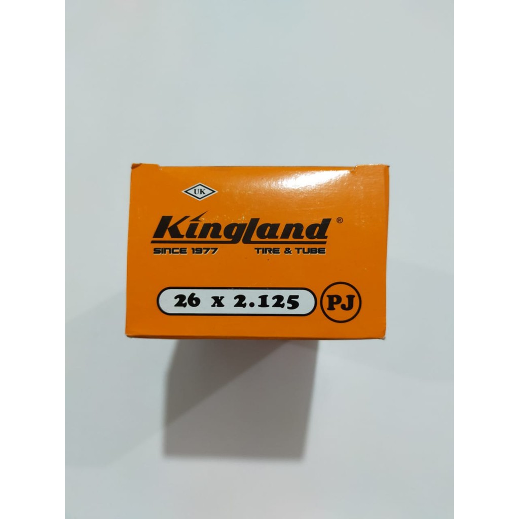 Kingland Ban dalam 26 x 2.125 pentil motor AV panjang 48 mm sepeda MTB federal