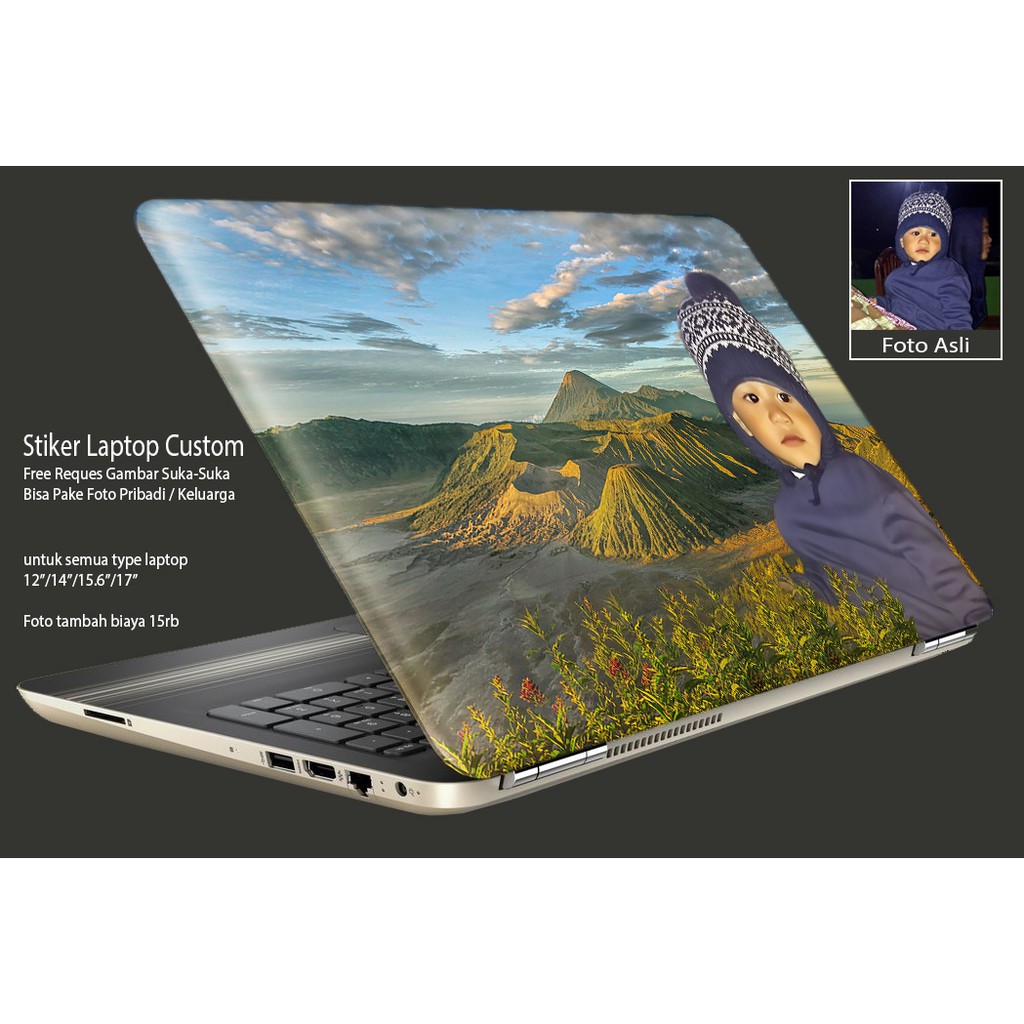 STIKER LAPTOP FOTO | Shopee Indonesia