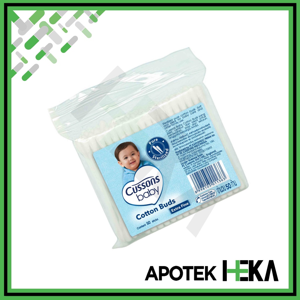 Cotton Buds Cussons Baby isi 50 - Korek Kuping Bayi (SEMARANG)