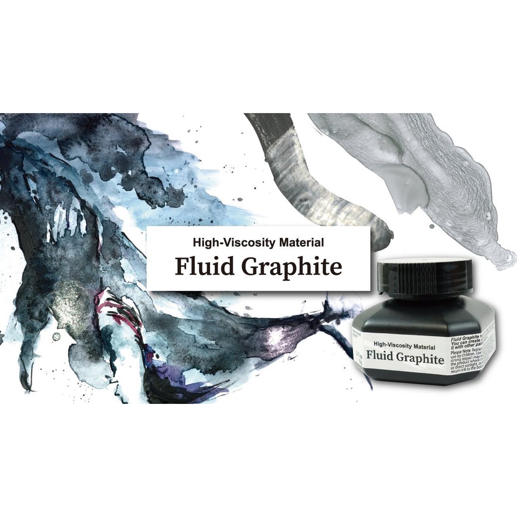 

Kuretake ZIG FLUID GRAPHITE Paint 60g