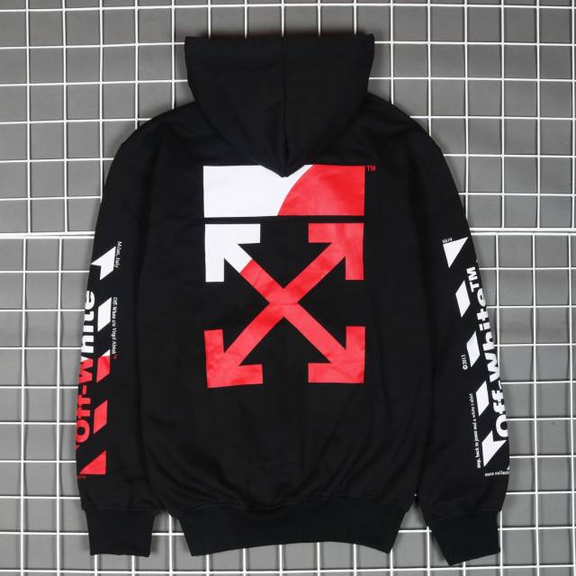 JAKET HOODIE OFF WHITE ORIGINAL