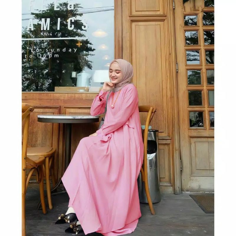 Gamis Muslim,busana muslim wanita