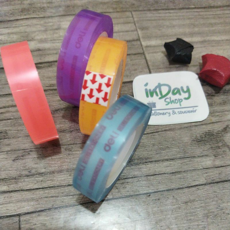 Selotip Bening Warna | INDAY SHOP